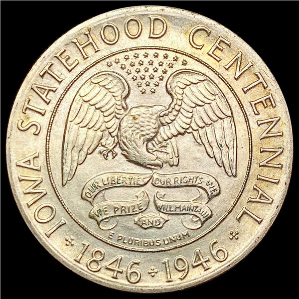 1946 Iowa Half Dollar UNCIRCULATED