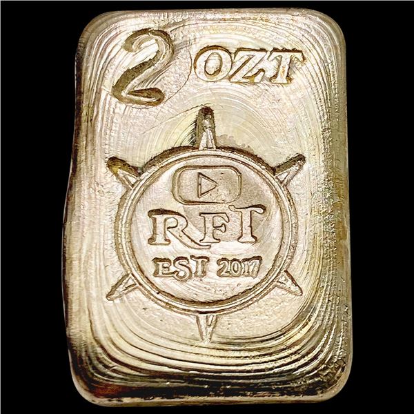 RFT 2oz Silver Bar HIGH GRADE