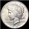 Image 1 : 1921 Silver Peace Dollar CLOSELY UNCIRCULATED