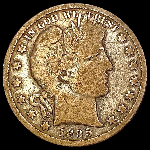 1895-O Barber Half Dollar NICELY CIRCULATED