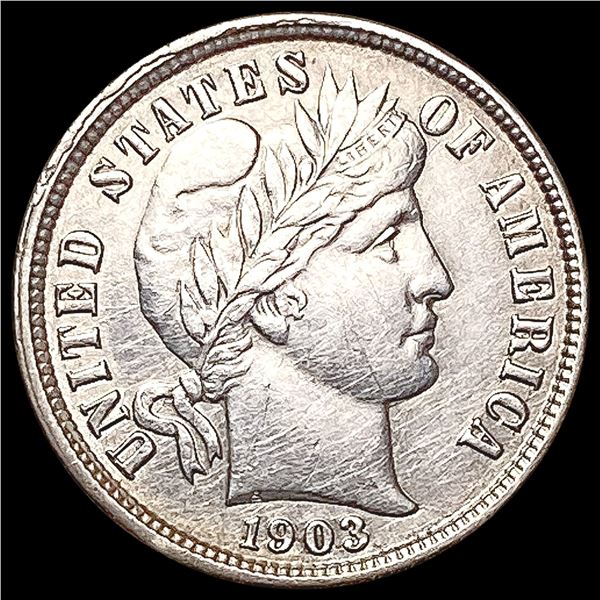 1903-O Barber Dime NEARLY UNCIRCULATED