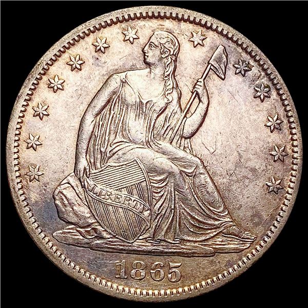 1865-S Seated Liberty Half Dollar UNCIRCULATED