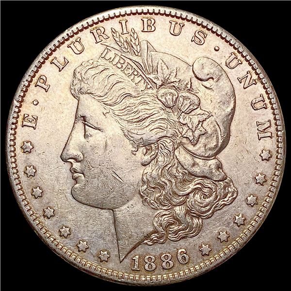 1886-S Morgan Silver Dollar CLOSELY UNCIRCULATED