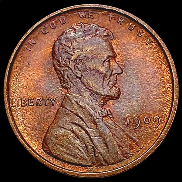 1909 VDB Wheat Cent CHOICE BU