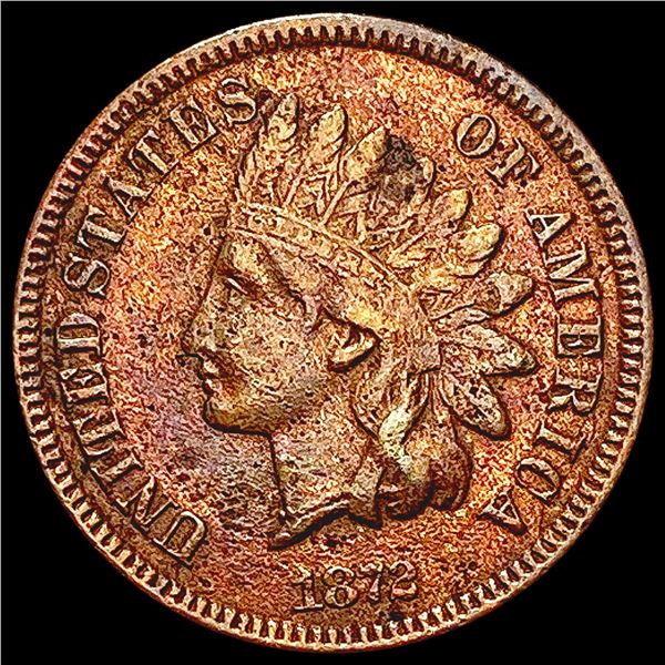 1872 Indian Head Cent CLOSELY UNCIRCULATED