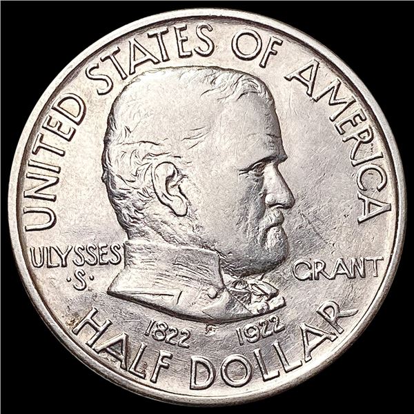 1922 Grant Half Dollar CHOICE AU