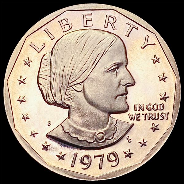 1979-S Susan B Anthony Dollar (T2) GEM PROOF