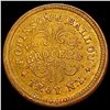 Image 1 : 1863 Copper Grocer Token CLOSELY UNCIRCULATED