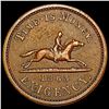 Image 1 : 1863 Time is Money Copper Token CLOSELY UNCIRCULATED
