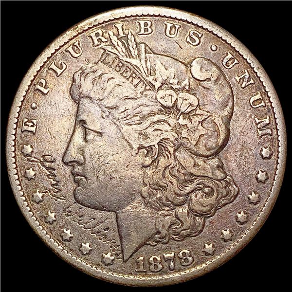 1878-CC Morgan Silver Dollar LIGHTLY CIRCULATED