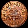Image 1 : 1863 Washington Market Exchange Token CLOSELY UNCIRCULATED