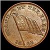 Image 1 : 1863 169/213 Civil War Token LIGHTLY CIRCULATED