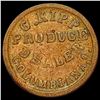 Image 2 : 1864 Copper Produce Token LIGHTLY CIRCULATED