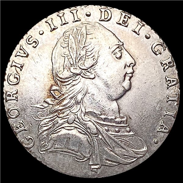 1787 Great Britain 6 Pence LIGHTLY CIRCULATED