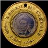 Image 1 : 1860 Lincoln/ Hamlin Ferrotype Token HIGH GRADE