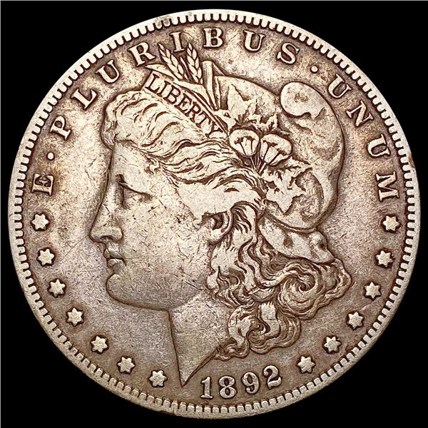 1892-S Morgan Silver Dollar LIGHTLY CIRCULATED