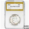 Image 1 : 1955 Franklin Half Dollar PGA PR67 DCAM