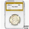 1952-S Franklin Half Dollar PGA MS64