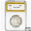 Image 1 : 1832 Capped Bust Half Dollar PGA AUS8