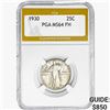 Image 1 : 1930 Standing Liberty Quarter PGA MS64 FH
