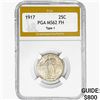 Image 1 : 1917 Standing Liberty Quarter PGA MS62 FH TY 1
