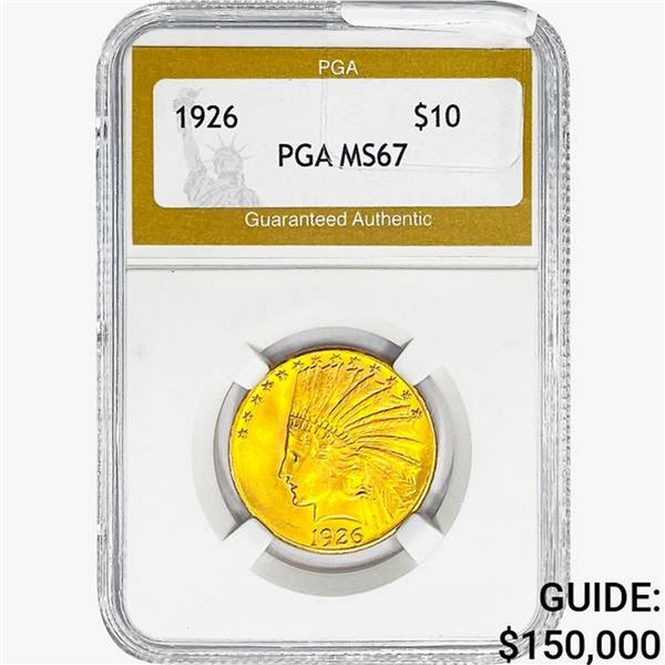 1926 $10 Gold Eagle PGA MS67