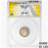 1896 Barber Dime ANACS PF60
