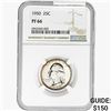 Image 1 : 1950 Washington Silver Quarter NGC PF66