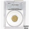 Image 1 : 1872 Nickel Three Cent PCGS MS62