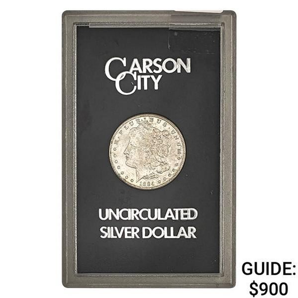 1884-CC Morgan Silver Dollar   GSA Hoard