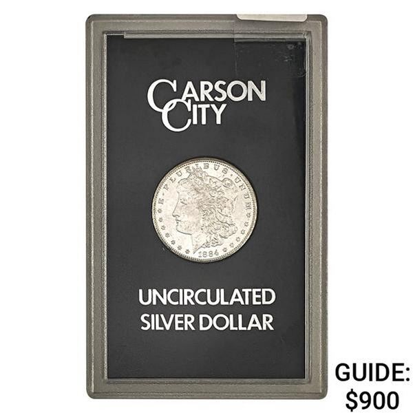 1884-CC Morgan Silver Dollar   GSA Hoard