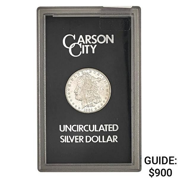 1884-CC Morgan Silver Dollar   GSA Hoard