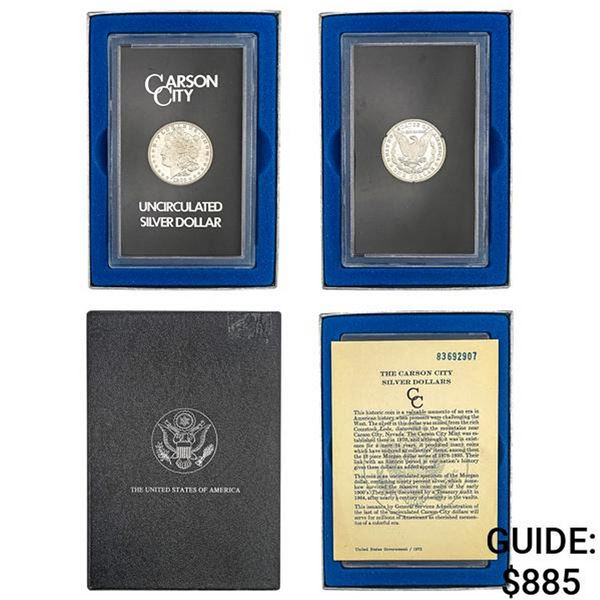 1883-CC Morgan Silver Dollar  UNC GSA Hoard