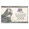 Image 5 : [5 Coin] 2008 U.S. Mint 50 State 25C Silver PF Set