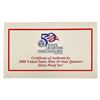 Image 5 : [5 Coin] 2008 U.S. Mint 50 State 25C Silver PF Set