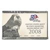 Image 4 : [5 Coin] 2008 U.S. Mint 50 State 25C Silver PF Set
