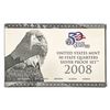Image 5 : [5 Coin] 2008 U.S. Mint 50 State 25C Silver PF Set