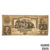 Image 1 : T-20 1861 $20 BEEHIVE CSA CONFEDERATE NOTE XF
