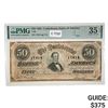 Image 1 : T-66 1864 $50 CSA CONFEDERATE NOTE PMG VF-35EPQ
