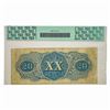 Image 2 : T-51 1862 $20 CSA CONFEDERATE NOTE PCGS VF-25
