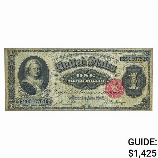 FR. 223 1891 $1 MARTHA SILVER CERTIFICATE VF