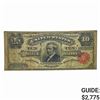 Image 1 : 1891 $10 TOMBSTONE SILVER CERTIFICATE