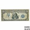 Image 1 : FR. 280 1899 $5 CHIEF SILVER CERTIFICATE VF