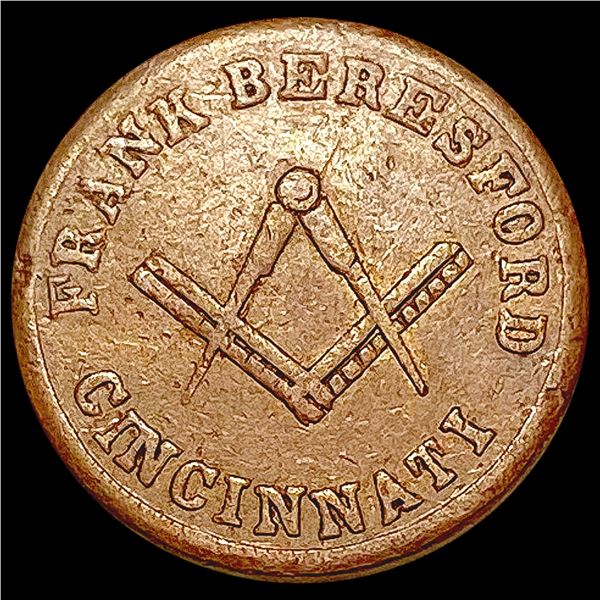 Meat Market Tokens LIGHTLY CIRCULATED