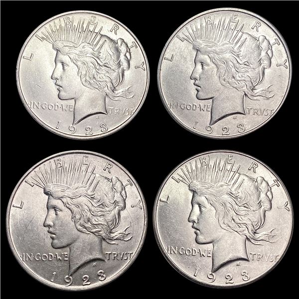 1923 [4] Silver Peace Dollar UNCIRCULATED