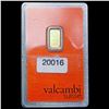 Valcambi Suisse 1g Gold UNCIRCULATED
