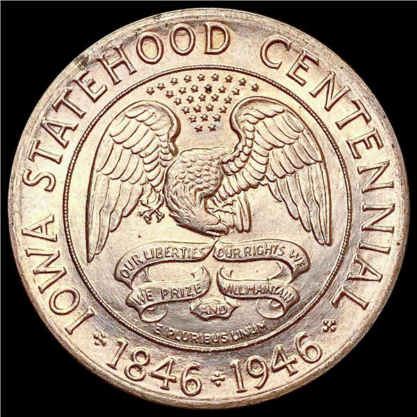 1946 Iowa Half Dollar UNCIRCULATED