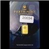 Image 1 : Perth Mint 1g Gold Bar UNCIRCULATED
