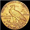 Image 2 : 1913 $2.50 Gold Quarter Eagle CLOSELY UNCIRCULATED