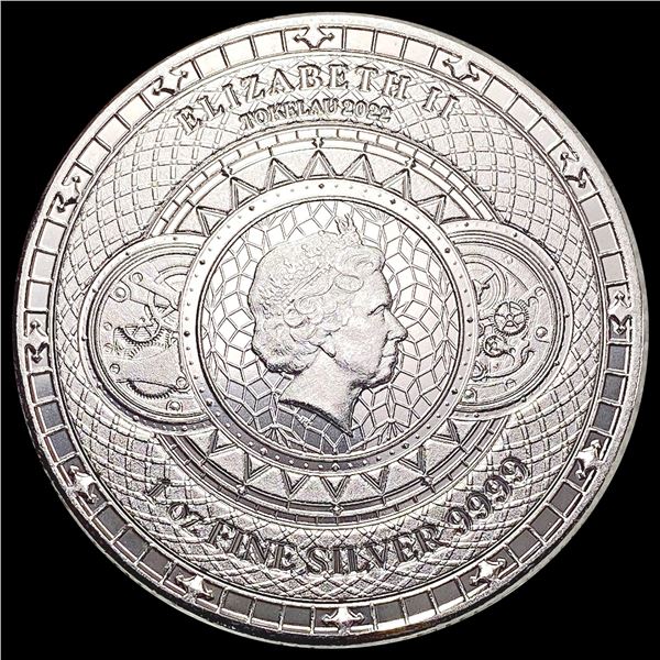 2022 Tokelau 1oz Silver UNCIRCULATED